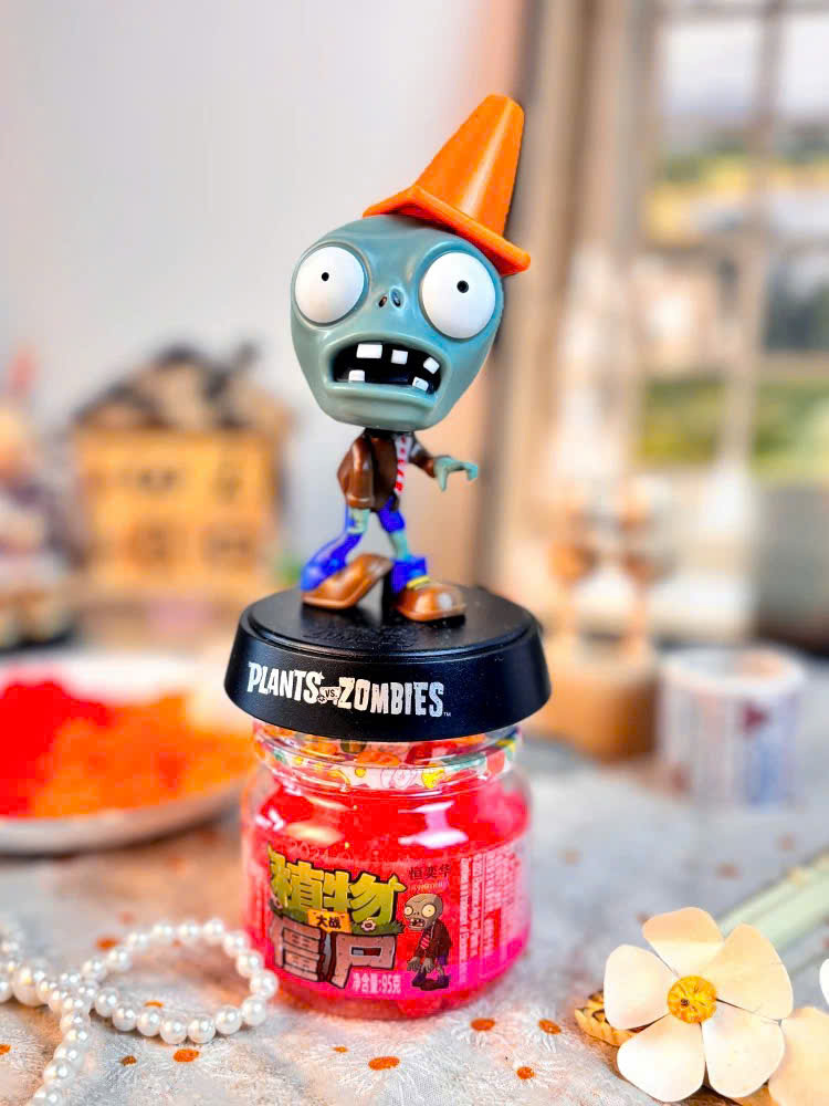 Hũ kẹo nắp hình Zombies